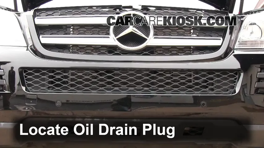 2009 Mercedes-Benz GL450 4.6L V8 Huile Changer l'huile et le filtre à huile